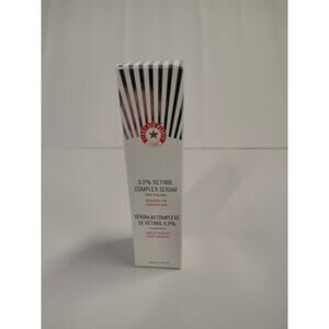 First Aid Beauty 0.3% Retinol Complex Serum With Peptides Full Size 1oz NEW